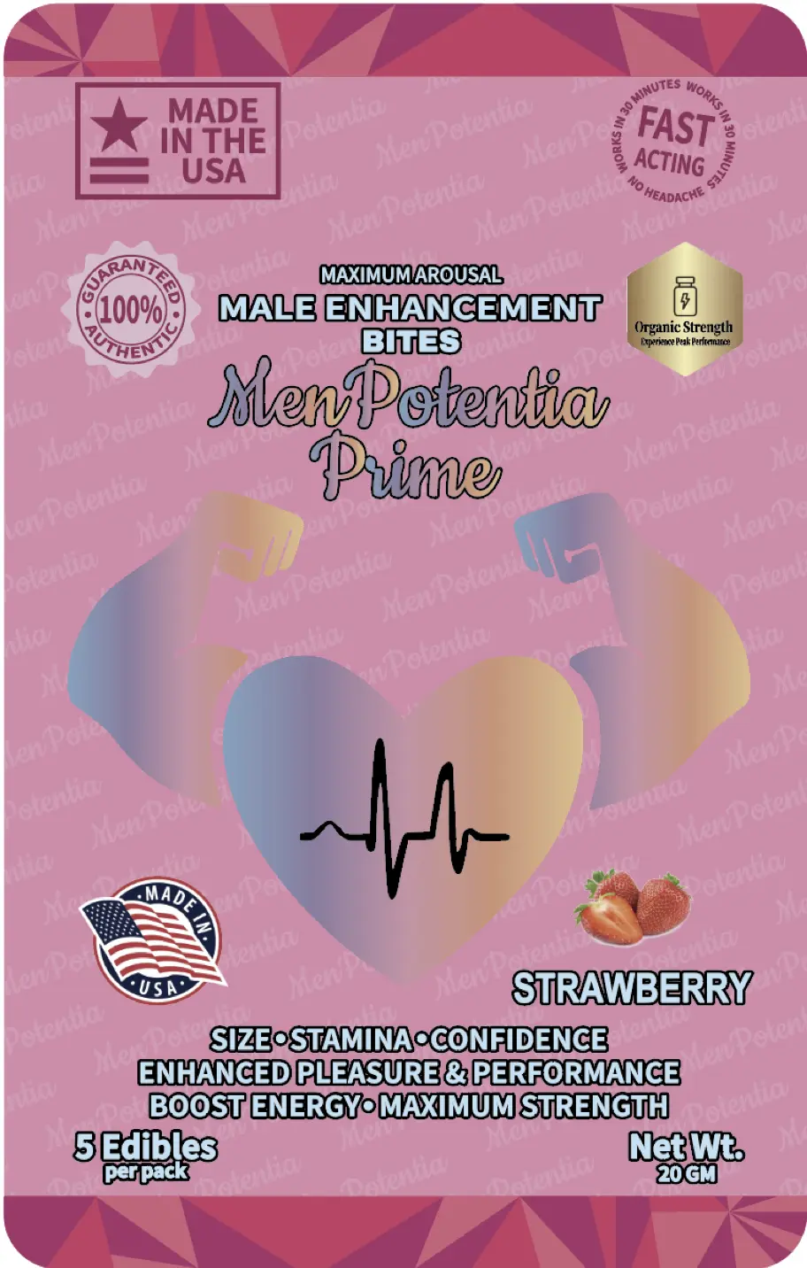 Strawberry Flavor (5 Servings Per Pack)