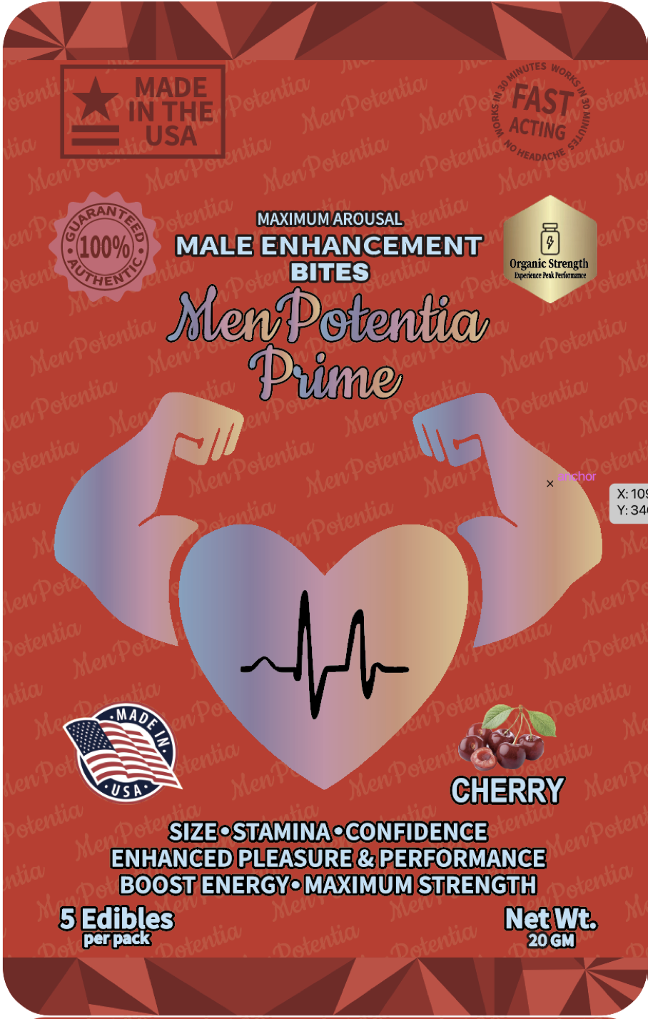 Cherry Flavor (5 Servings Per Pack)