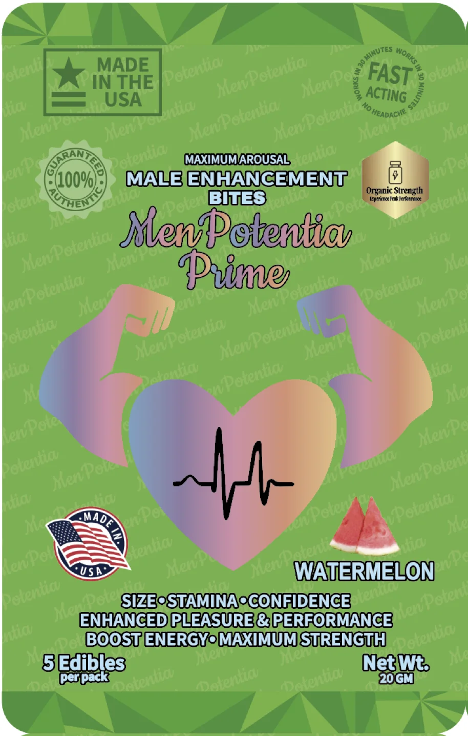 Watermelon Flavor (5 Servings Per Pack)