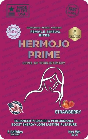Hermojo Prime - Female Sensual 5 Servings (Strawberry)